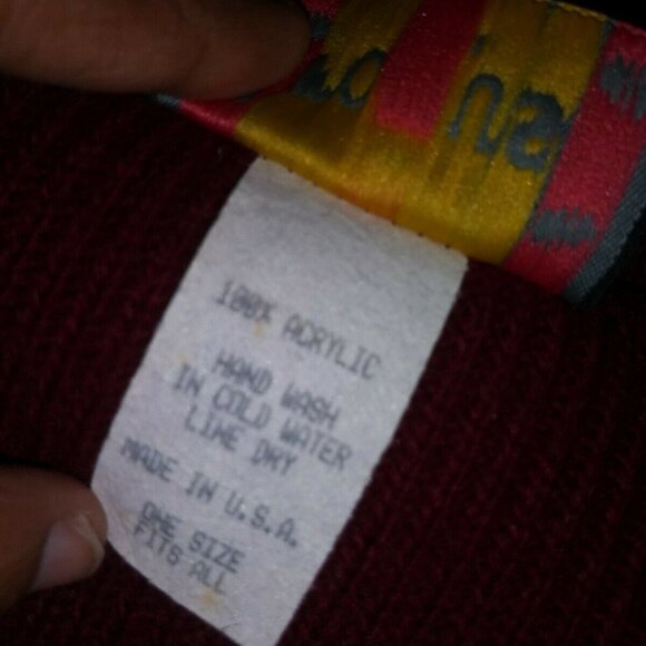 VTG sweater Red gold Embellished Ornate retro - Picture 8 of 8